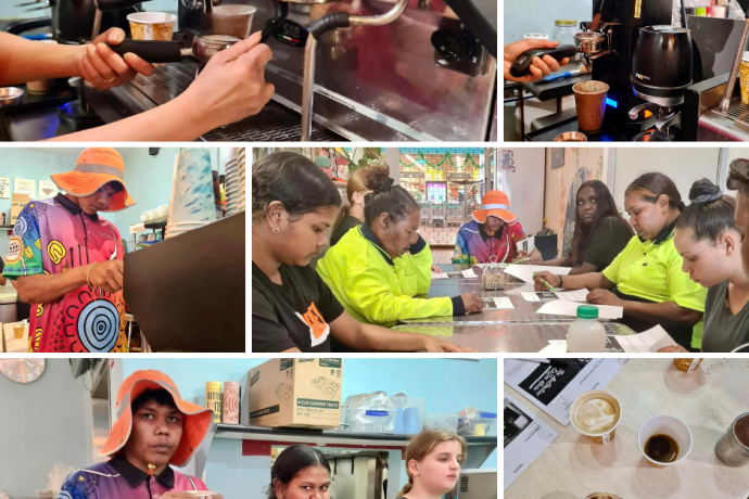 Barista’s in the making!