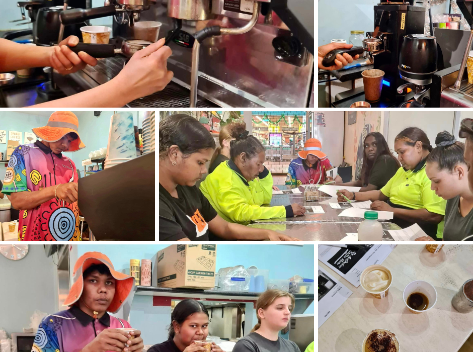 Barista’s in the making!